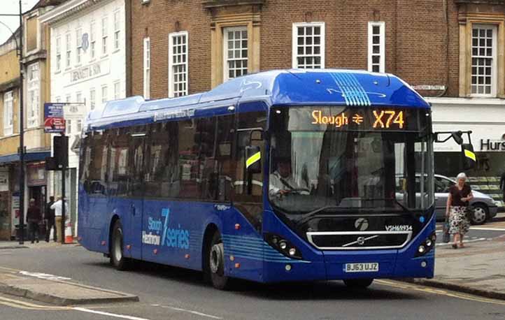 First Berkshire Volvo 7900H hybrid VSH69934
